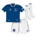 Camisa de time de futebol Everton Ashley Young #18 Replicas 1º Equipamento Infantil 2023-24 Manga Curta (+ Calças curtas)